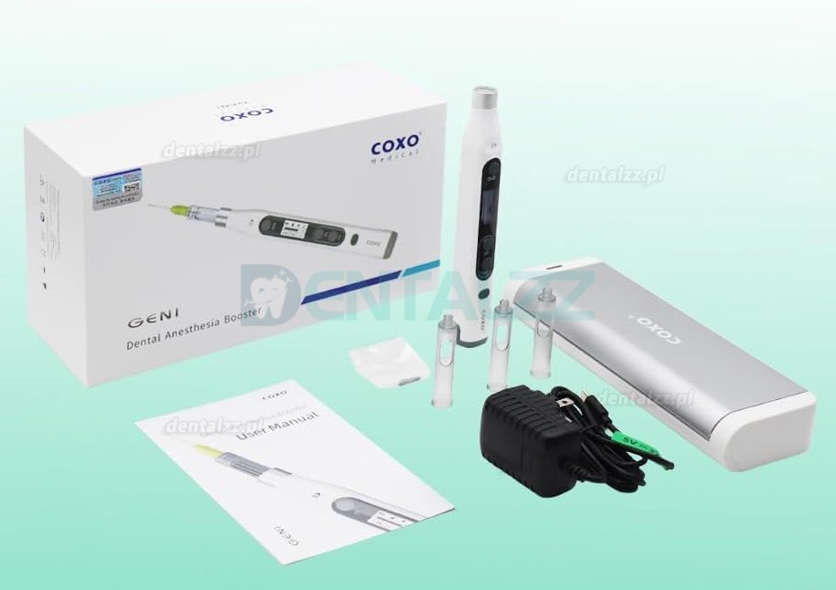 COXO GENI Urządzenie do Znieczulenia Stomatologicznego Bezprzewodowe 3 Prędkości